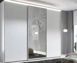 Staud Sinfonie Schwebetürenschrank mit Spiegel