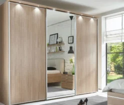 Staud Sinfonie Schwebetürenschrank mit Spiegel