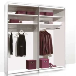 Staud Sonate Como Kleiderschrank Glas B225 cm