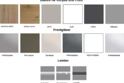 Staud Sonett Kleiderschrank mit Spiegel