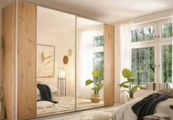 Staud Sonett Schwebetürenschrank mit Spiegel