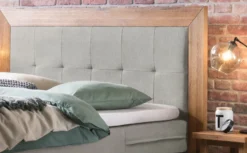 Texas Boxspringbett mit Holz