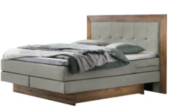Texas Boxspringbett mit Holz