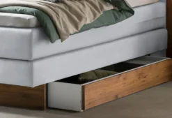 Texas Boxspringbett mit Holz