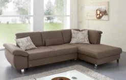 Time Ecksofa mit Sitztiefenverstellung