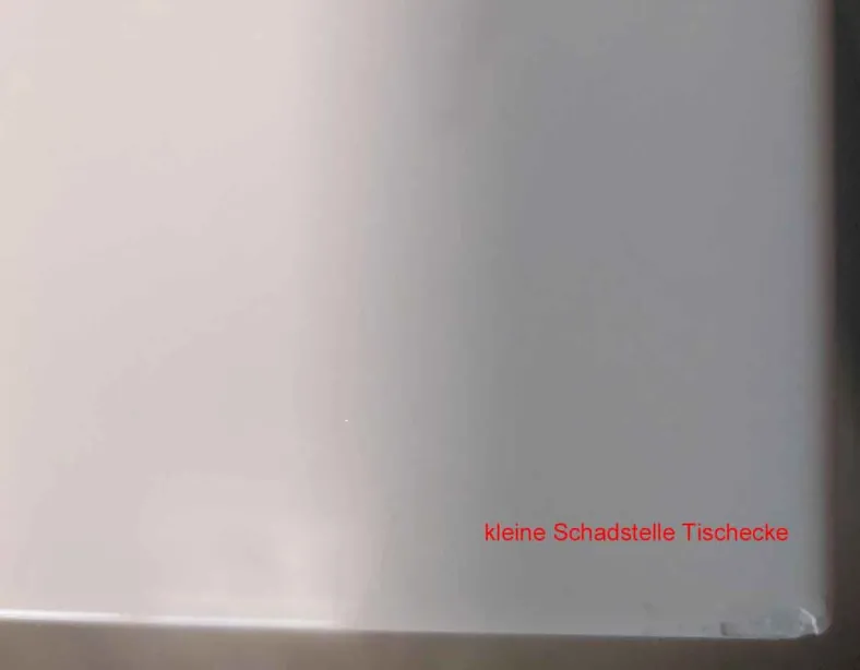 Tisch Hochglanz weiß ausziehbar