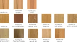 Toscana Esszimmerstühle Holz mit Polster