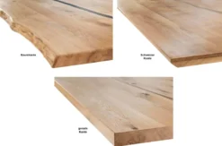 TPT Holztisch mit Metallgestell