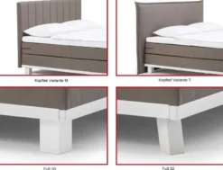 Trendi Boxspringbett 140x200