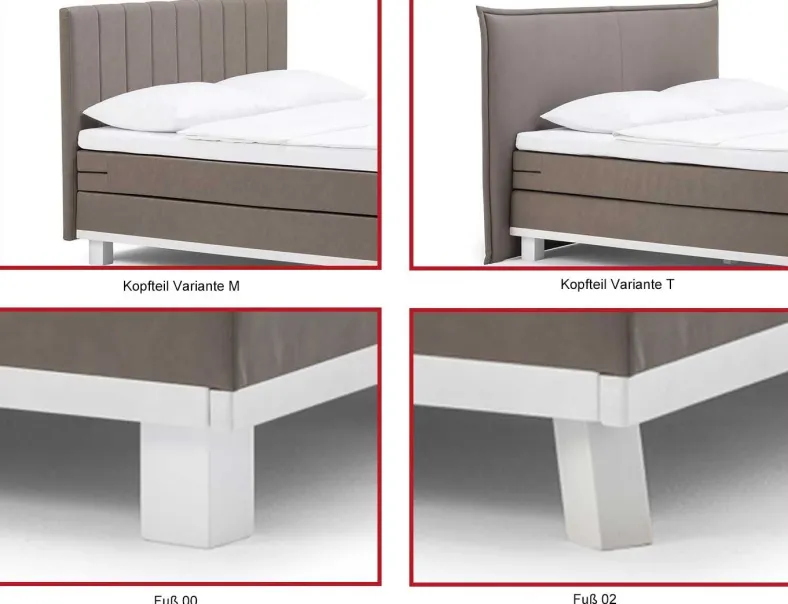 Trendi Boxspringbett 140x200