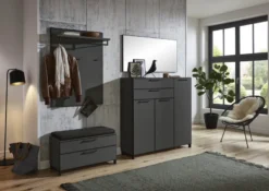 Unica Garderobe grau
