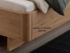 Vancouver Bett mit Polsterkopfteil