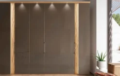 Vancouver Kleiderschrank Glastüren