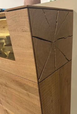 Vara Highboard eiche massiv