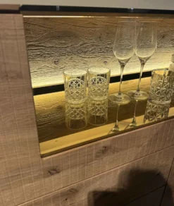 Vara Highboard eiche massiv