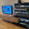 Vara Wohnwand eiche massiv modern