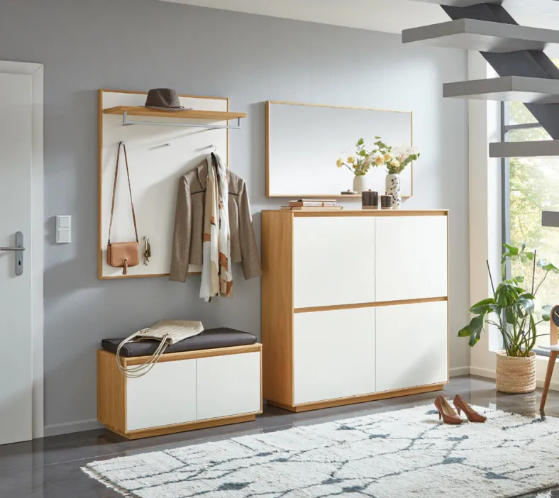 V100 Flur Garderobe Set