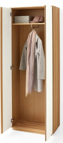 V100 Garderobenschrank schmal