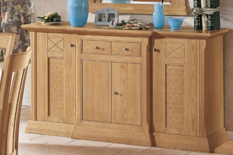 Vienna Landhaus Sideboard Pinie massiv in 4 Farben