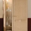 Vienna Wohnzimmerschrank mit Vitrine Pinie massiv in 4 Farben